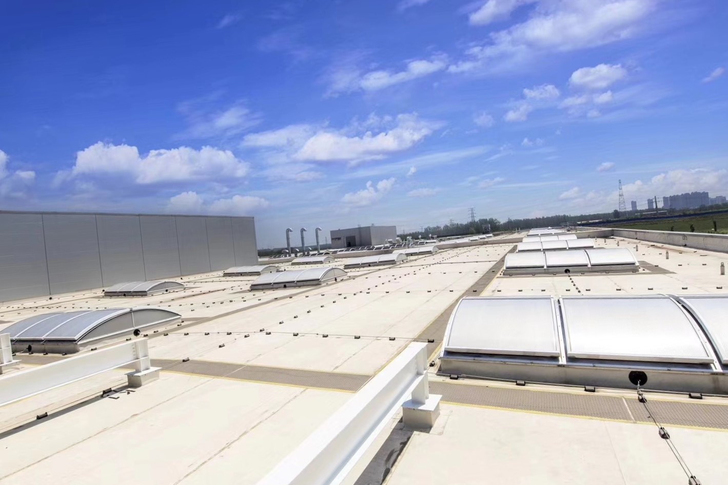 Évacuation de la fumée naturelle pour le bâtiment