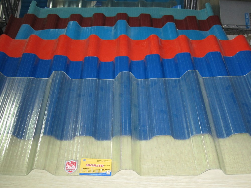 Feuille de fibre de verre flexible sur le toit de 3 mm